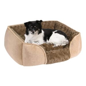 Comfort and Convenience Combined Medium Dog Bed for Small and Medium Breeds