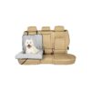 Comfortable Car Dog Bed for Bucket Seats Grey Universal Fit