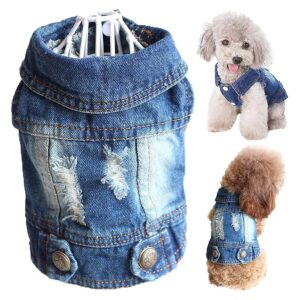 Comfortable Classic Cowboy Dog Shirts for Small Dogs and Cats