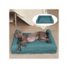 Comfortable Dog Bed with Waterproof Lining and Egg Foam for Large Dogs