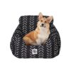 Comfortable Dog Booster Seat for Small Medium Large Dogs Car Travel