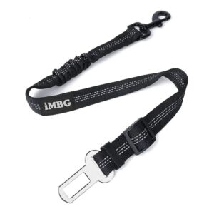 Comfortable Dog Car Seat Belt with Adjustable Length and Reflective Stitching