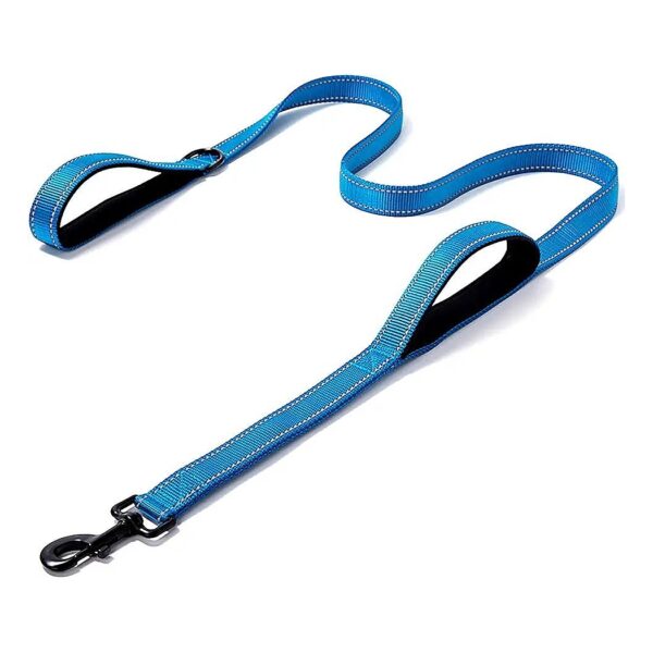 Comfortable Dog Leash with Dual Handles for Medium to Large Dogs