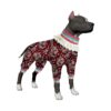 Comfortable Dog Onesie with Soft and Lightweight Fabric for Big Dogs and Recovery Suit