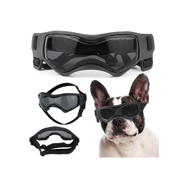 Comfortable Dog Sunglasses for Medium Medium Breed Dogs with Wind Dust Protection