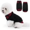 Comfortable Dog Sweaters for Small Breed Dogs Sleeveless Design