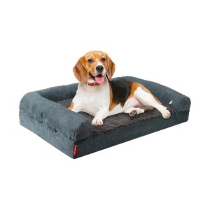 Comfortable Egg Memory Foam Dog Bed for Medium to Small Breed Dogs