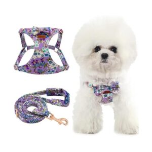 Comfortable Floral Patterned Dog Vest for Small Medium Large Dogs