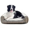 Comfortable Large Dog Bed with Machine Washable and Dryable Fabric