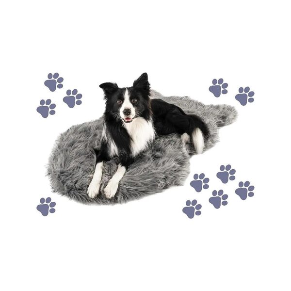 Comfortable Orthopedic Dog Bed with Memory Foam and Faux Fur for Large Dogs