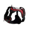 Comfortable Padded Mesh Dog Harness for Long Work Periods Red XLG