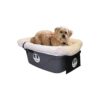 Comfortable Pet Car Seat for Small to Large Dogs with Safety Straps and Easy Install