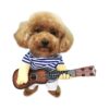 Comfortable Pet Guitar Costume for Dog Cat Halloween Christmas Party Wear