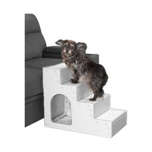 Comfortable Pet Stairs for Small Dogs and Cats Up to 50 Pounds