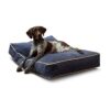 Comfortable Rectangle Pillow Style Dog Bed for All Breed Sizes