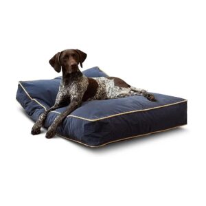 Comfortable Rectangle Pillow Style Dog Bed for All Breed Sizes