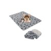 Comfortable Reusable Gray Pee Pads for Puppies