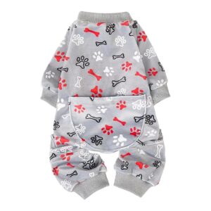 Comfortable Soft Fleece Pajamas for French Bulldog and More