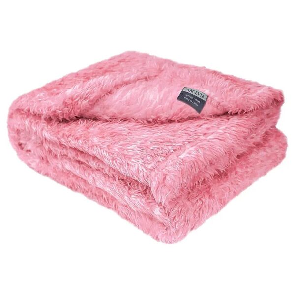 Comfortable Soft Fuzzy Polyester Pet Blankets for Dogs Cats and Small Animals Travel