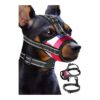 Comfortable Soft Pet Muzzle for Small Dogs with Adjustable Straps and Collar