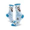 Comfortable Stretchy Women's Crew Dog Socks for Women's Sizes 6-10