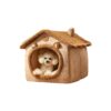 Comfortable Winter Dog House with Detachable Washable Kennel for Pets