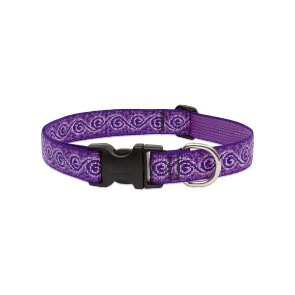 Comfortable and Adjustable Dog Collar for Big Dogs with Jelly Roll Design