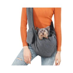 Comfortable and Adjustable Dog and Cat Carrier Sling for Small Pets