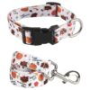 Comfortable and Adjustable Thanksgiving Dog Collar for Small to Large Size Pets