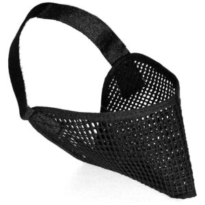 Comfortable and Breathable Mesh Muzzle for Medium Breed Dogs Medium Size