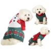 Comfortable, and Cuddly Snowman Themed Christmas Sweater for Dogs - Perfect for Winter