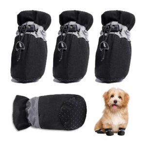 Comfortable and Durable Dog Shoes for Small Dogs with Paw Protection