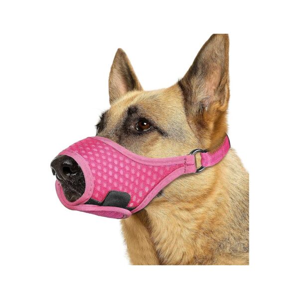 Comfortable and Durable Mesh Muzzle for Large Breed Dogs