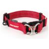 Comfortable and Durable Nylon Dog Collar with Reflective Stitching and ID Attachment