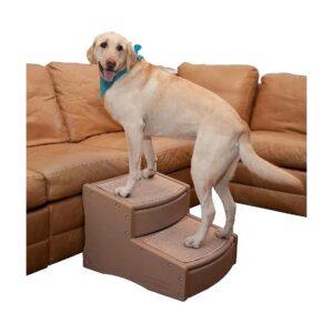 Comfortable and Durable Pet Stairs for Dogs up to 200 Pounds