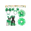 Comfortable and Durable St Patrick's Day Dog Costume for Pet Owner