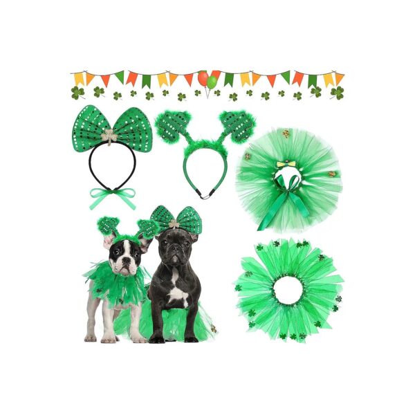 Comfortable and Durable St Patrick's Day Dog Costume for Pet Owner