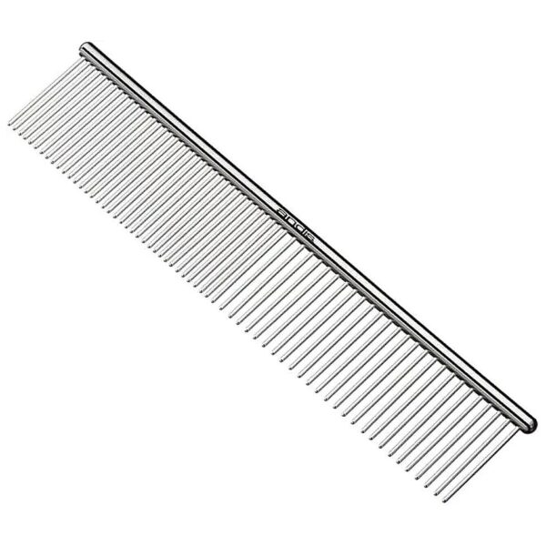 Comfortable and Easy-to-Use Stainless Steel Pet Comb for Hair Removal