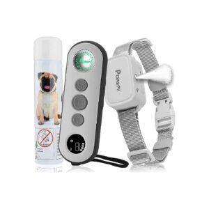 Comfortable and Humane Citronella Dog Collar with 3 Training Modes and Spray Levels