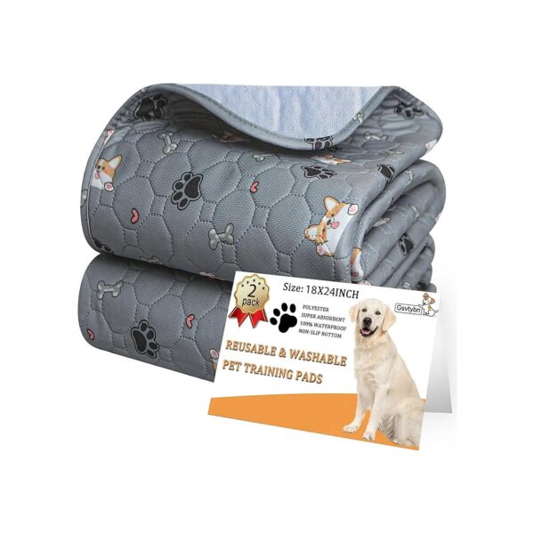 Comfortable and Non-Slip Washable Puppy Training Pads for Dogs