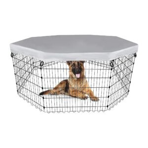 Comfortable and Protected Dog Playpen Cover for 24 Inch Playpens