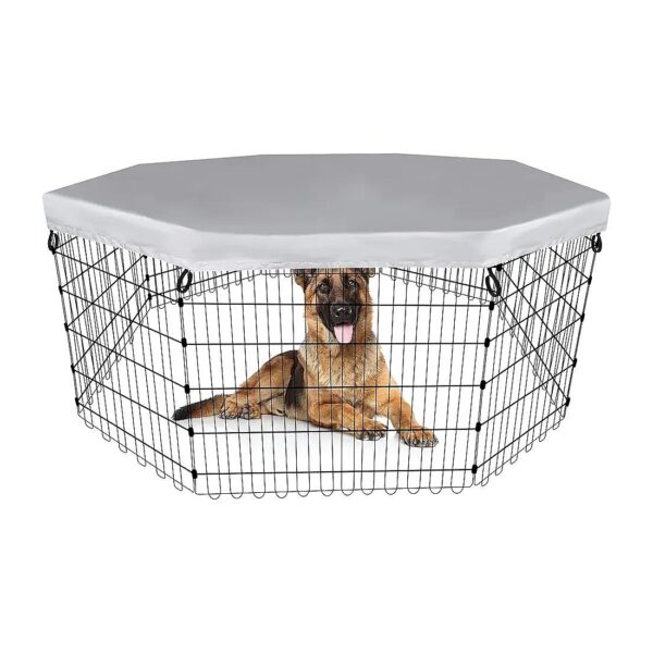 Comfortable and Protected Dog Playpen Cover for 24 Inch Playpens