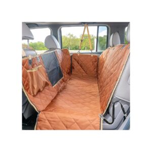 Comfortable and Safe Dog Car Seat Cover with Hammock Style and Quick Release Clips