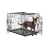 Comfortable and Secure Dog Crate with Divider Panel and Breathable Design