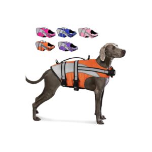 Comfortable and Secure Dog Flotation Vest for Small, Medium, and Large Breed Dogs