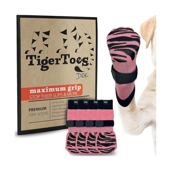 Comfortable and Supportive Dog Socks with Maximum Traction and Paw Protection