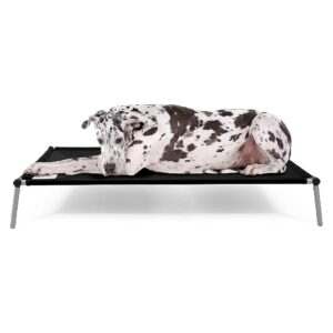 Comfortable and Supportive Elevated Dog Bed with Washable Cover for Xtra Large Breeds