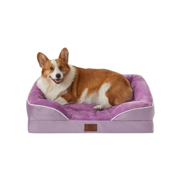 Comfortable and Supportive Orthopedic Dog Bed for Medium Dogs