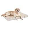 Comfortable and Supportive Orthopedic Dog Bed with Gel Memory Foam for Medium Dogs