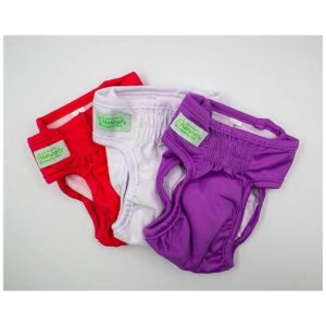 Comfortable and Versatile Diapers for Large Dogs and Cats with Absorbent Pads